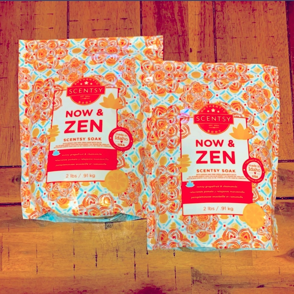Now & Zen Scentsy Soak one bag only